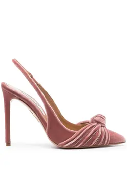 Aquazzura: Розовые туфли 