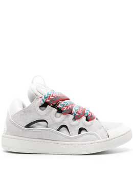 Lanvin: Светлые кроссовки  Curb