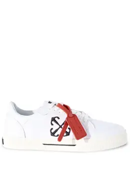 Off-White: Белые кроссовки  Vulcanized