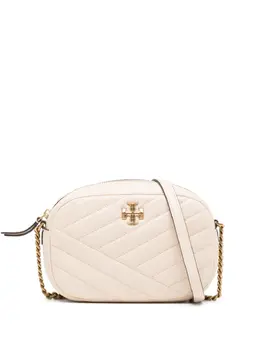 Tory Burch: Белая сумка  Kira Chevron