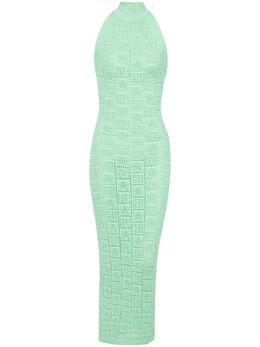 Balmain: Трикотажное платье 