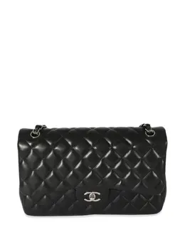 CHANEL Pre-Owned: Чёрная сумка 