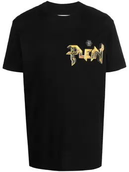 Philipp Plein: Футболка с принтом 
