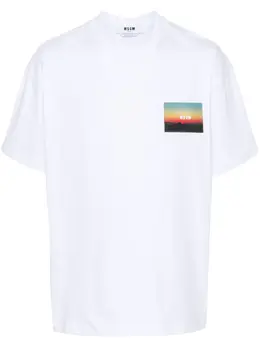MSGM: Хлопковая футболка 