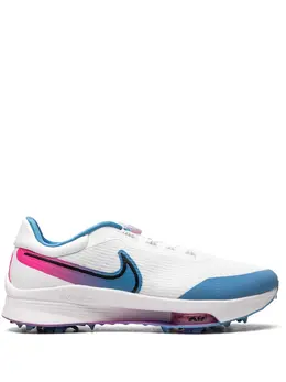 Nike: Голубые кроссовки  Air Zoom