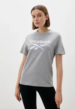 Reebok: Серая футболка 