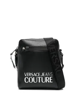 Versace Jeans Couture: Чёрная сумка 