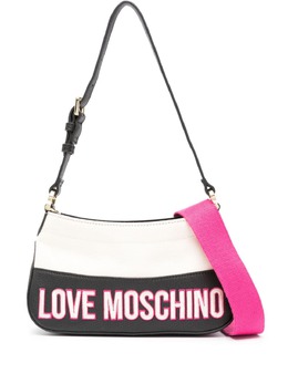 Love Moschino: Чёрная сумка-шоппер 