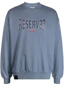 izzue: Хлопковый свитшот  Reserved