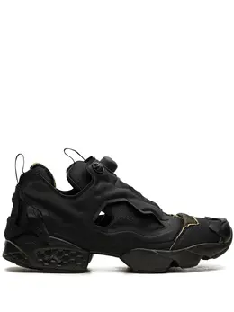 Reebok: Чёрные кроссовки  InstaPump Fury