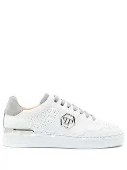 Philipp Plein: Белые кроссовки  Hexagon