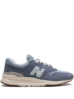 New Balance: Голубые кроссовки  997H