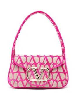 Valentino Garavani: Бежевая сумка 