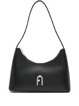 Furla: Чёрная сумка 