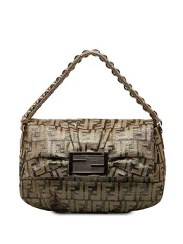 Fendi Pre-Owned: Коричневая сумка