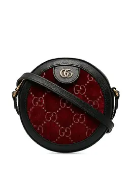 Gucci Pre-Owned: Чёрная сумка через плечо