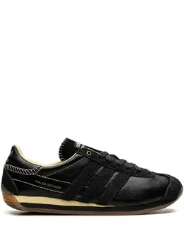 adidas: Чёрные кроссовки  Wales Bonner