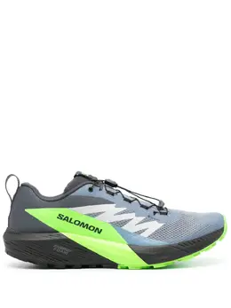 Salomon: Голубые кроссовки 