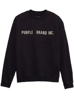 Purple Brand: Свитшот с принтом 