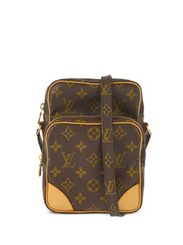 Louis Vuitton Pre-Owned: Коричневая сумка через плечо 