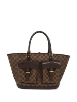 Louis Vuitton Pre-Owned: Коричневая сумка-шоппер