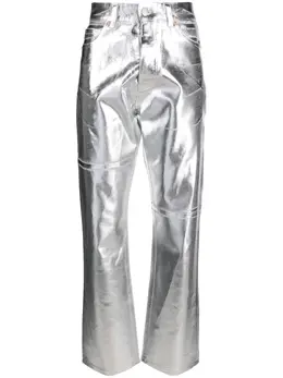 MM6 Maison Margiela: Белые джинсы 