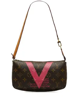 Louis Vuitton Pre-Owned: Коричневая сумка