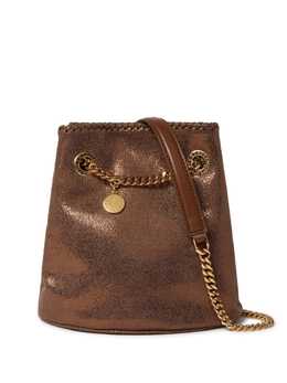 Stella McCartney: Коричневая сумка  Falabella