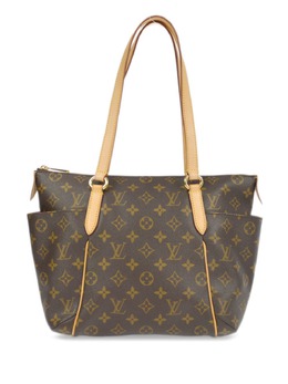 Louis Vuitton Pre-Owned: Коричневая сумка-шоппер 