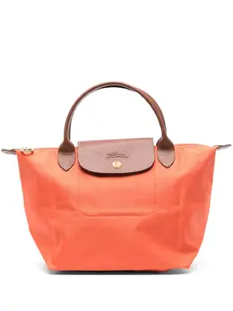 Longchamp: Оранжевая сумка-шоппер Le Pliage Original