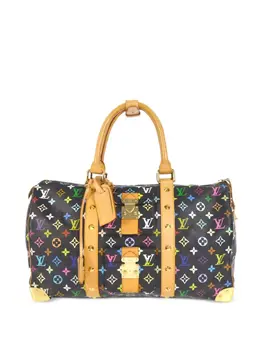 Louis Vuitton Pre-Owned: Чёрная сумка 