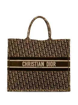 Christian Dior Pre-Owned: Светлая сумка-шоппер 