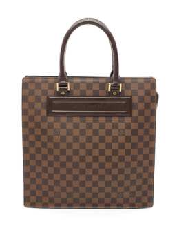 Louis Vuitton Pre-Owned: Коричневая сумка-шоппер