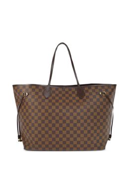 Louis Vuitton Pre-Owned: Коричневая сумка-шоппер