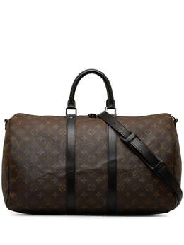 Louis Vuitton Pre-Owned: Коричневая сумка