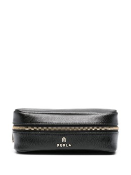Furla: Чёрная сумка 