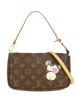 Louis Vuitton Pre-Owned: Коричневая сумка