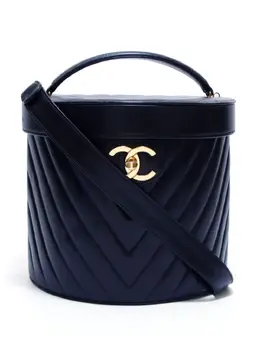 CHANEL Pre-Owned: Чёрная сумка 