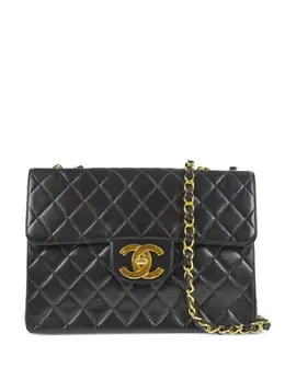 CHANEL Pre-Owned: Чёрная сумка 
