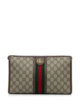 Gucci Pre-Owned: Светлый клатч