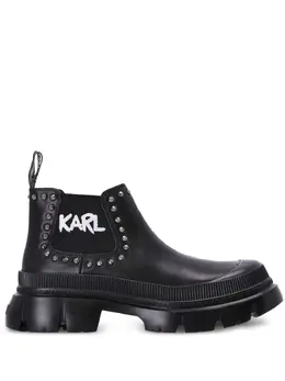 Karl Lagerfeld: Чёрные ботинки 