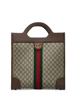 Gucci Pre-Owned: Коричневая сумка-шоппер