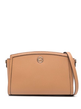 Michael Michael Kors: Коричневая сумка через плечо 