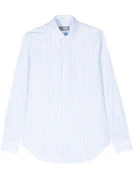 Canali: Рубашка в полоску 