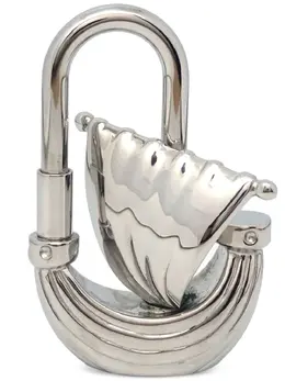 Hermès Pre-Owned: Серебристая сумка 