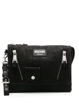 Moschino: Чёрный клатч 