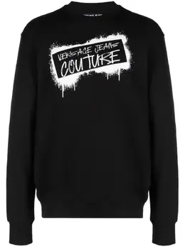 Versace Jeans Couture: Свитшот с принтом 