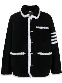 Thom Browne: Куртка  4-Bar в полоску