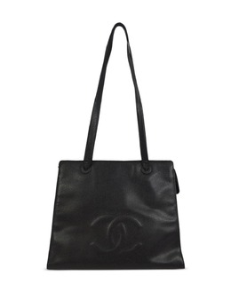 CHANEL Pre-Owned: Чёрная сумка 