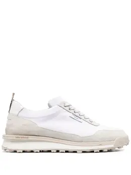Thom Browne: Белые кроссовки 
